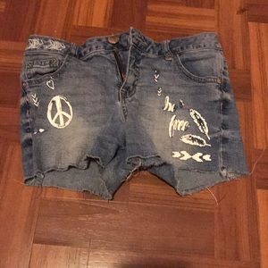 Blue Jean shorts